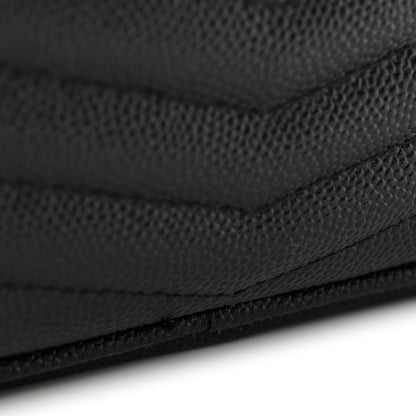 Saint Laurent Grain De Poudre Matelasse Monogram Mini Lou Camera Bag Black 13 of 13