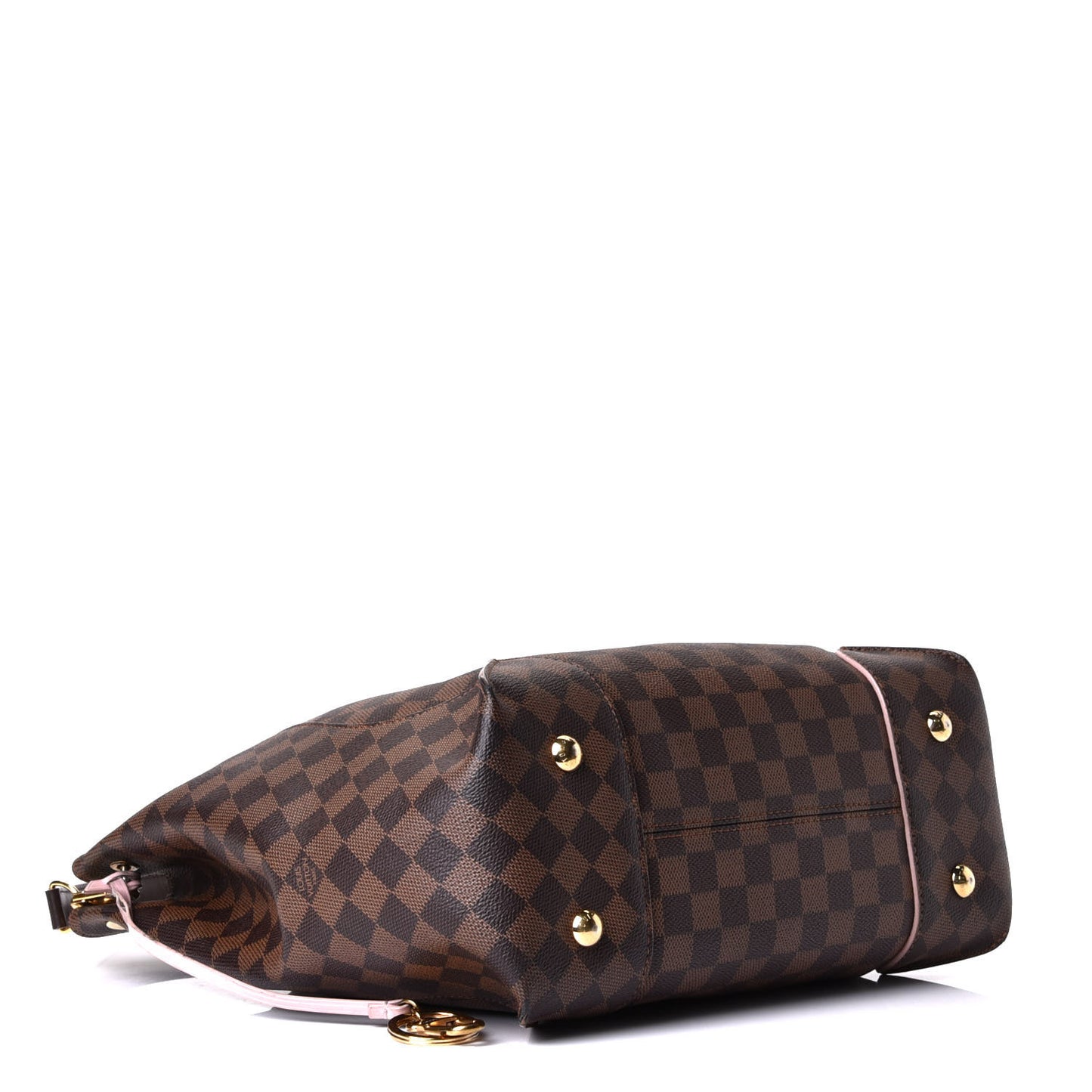 Damier Ebene Caissa Hobo Rose Ballerine