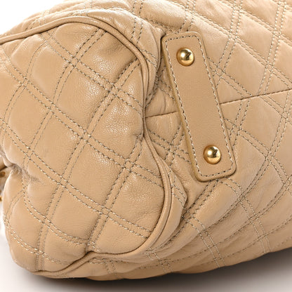 Marc Jacobs Calfskin Quilted Stam Beige 7 of 8