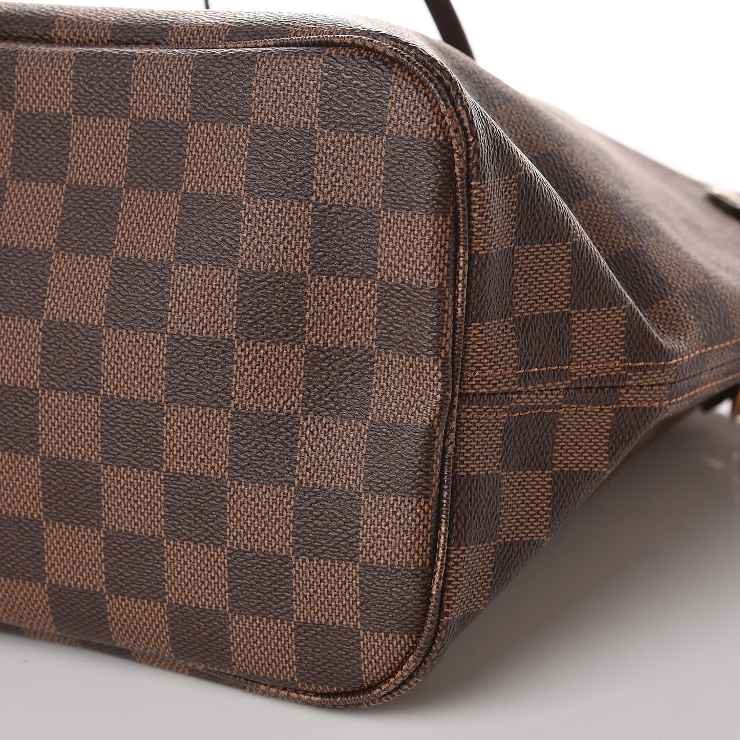 Damier Ebene Neo Neverfull MM Rose Ballerine