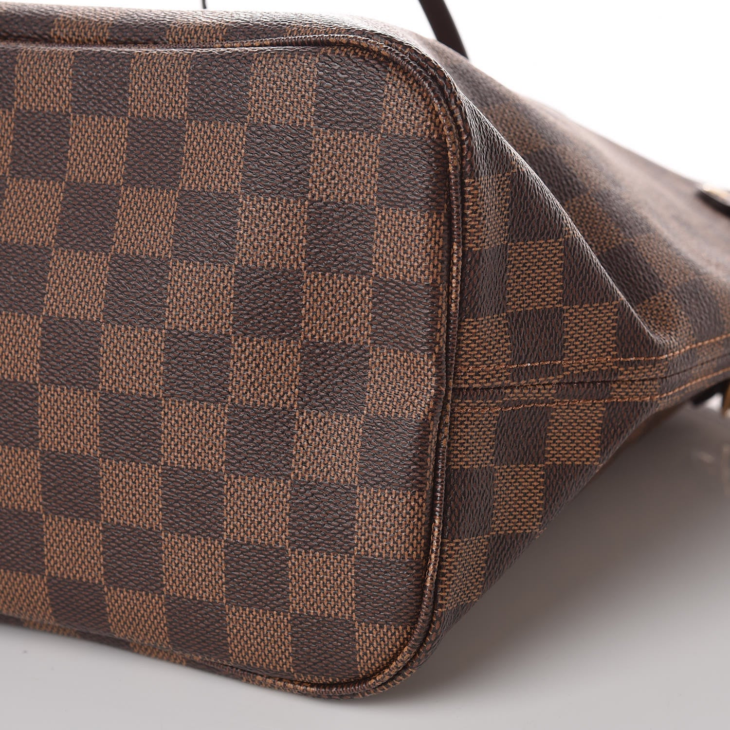 Louis Vuitton Damier Ebene Neo Neverfull MM Rose Ballerine 13 of 13