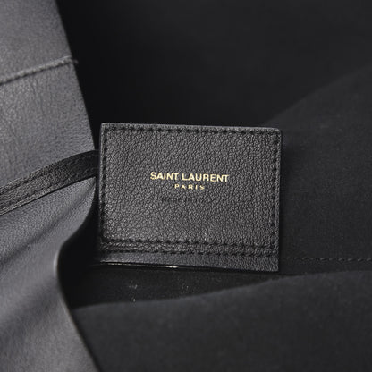 Saint Laurent Calfskin Large Shopping Tote Black 7 of 18