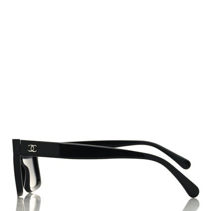 Chanel Acetate Square Sunglasses 5417 Black 3 of 8