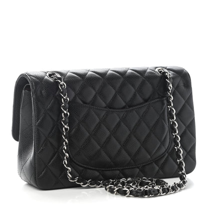 Chanel Caviar Quilted Medium Double Flap Black 3 of 9