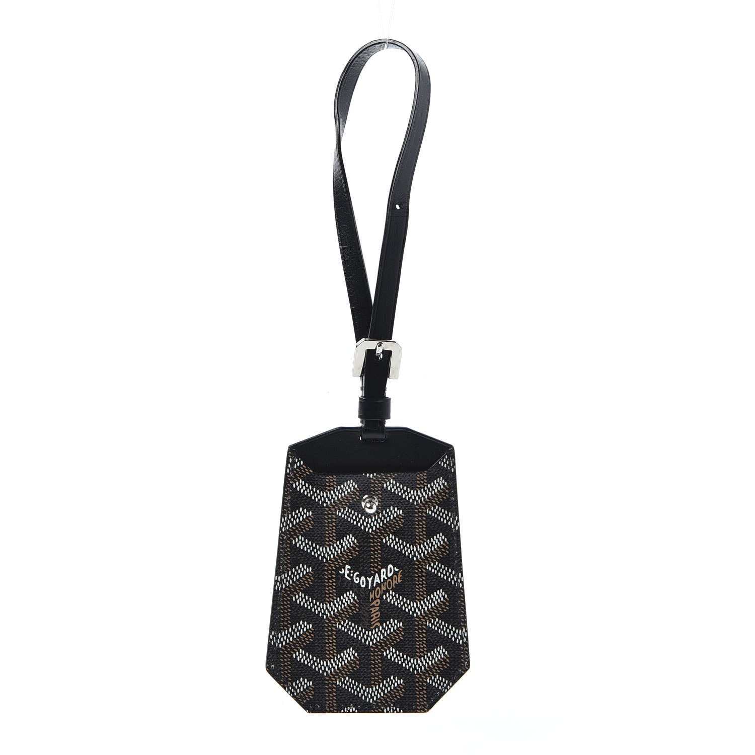Goyard Goyardine Luggage Tag Black 1 of 5