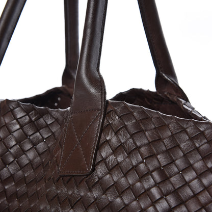 Bottega Veneta Nappa Intrecciato Medium Cabat Ebano 14 of 19