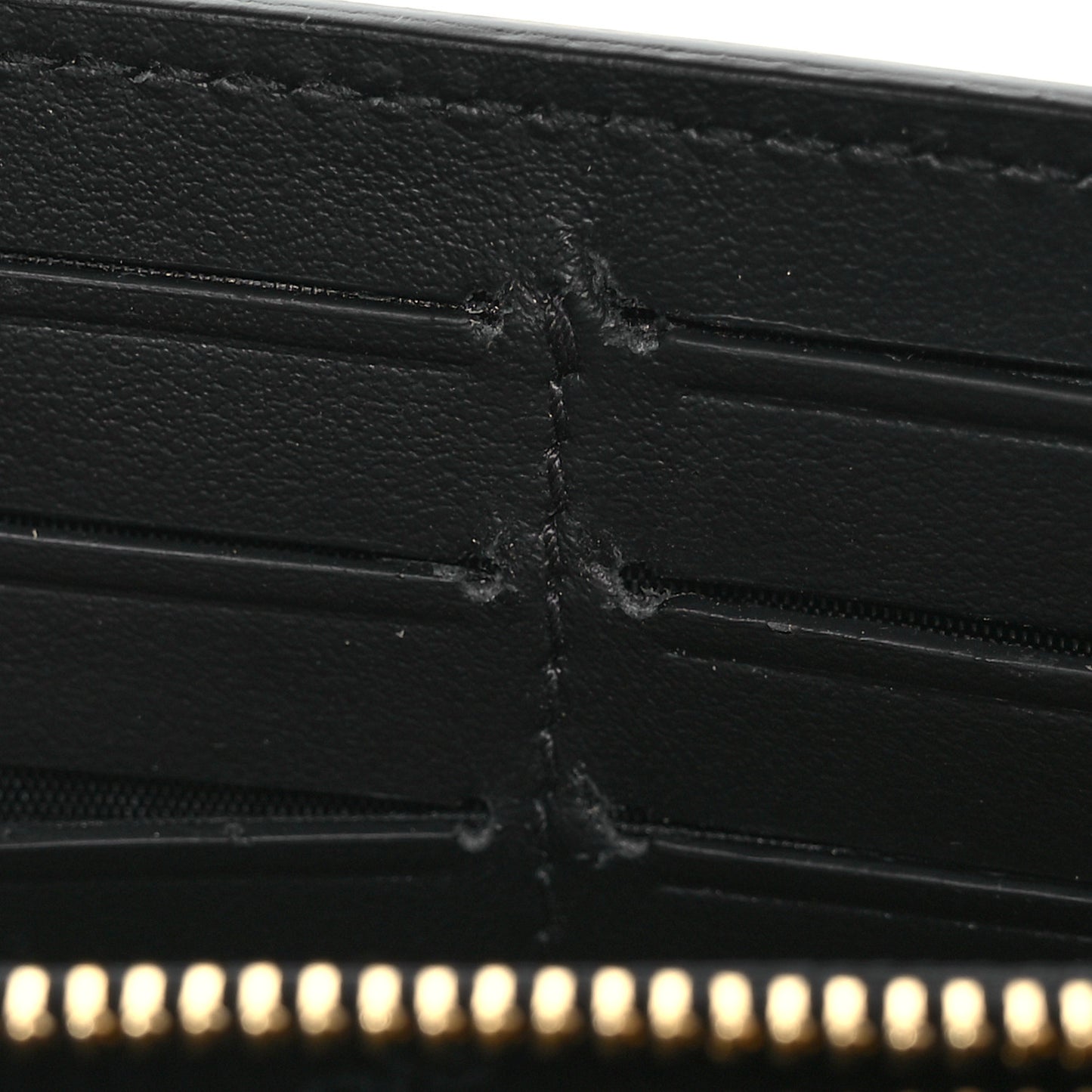 Vintage Check Calfskin Halton Wallet Black