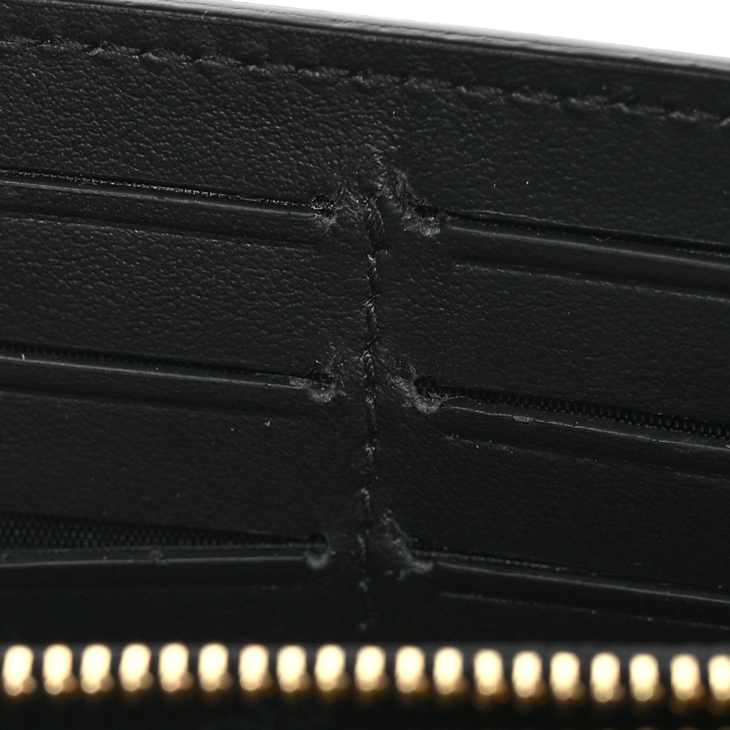 Burberry Vintage Check Calfskin Halton Wallet Black 9 of 9