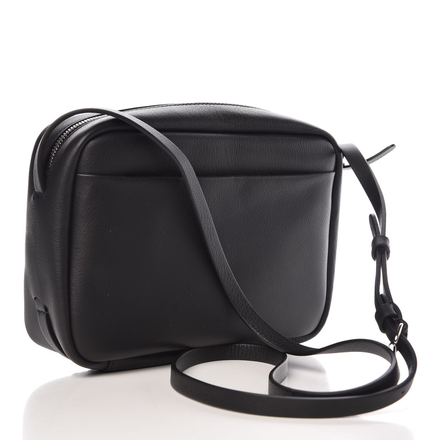 Calfskin Logo S Everyday Camera Bag Black