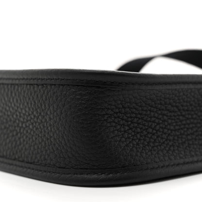 Hermes Taurillon Clemence Evelyne TPM Black 10 of 10