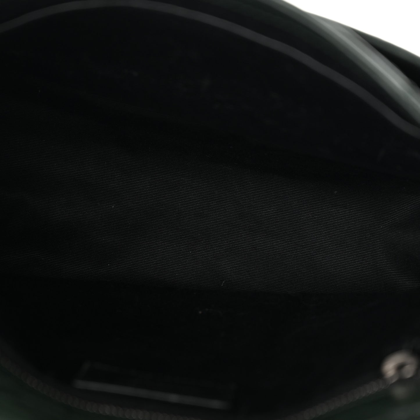 Crinkled Lambskin Matelasse Monogram Medium Niki Chain Satchel Dark Green
