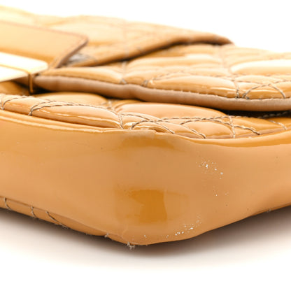 Christian Dior Patent Cannage Miss Dior Promenade Pouch Yellow 8 of 19