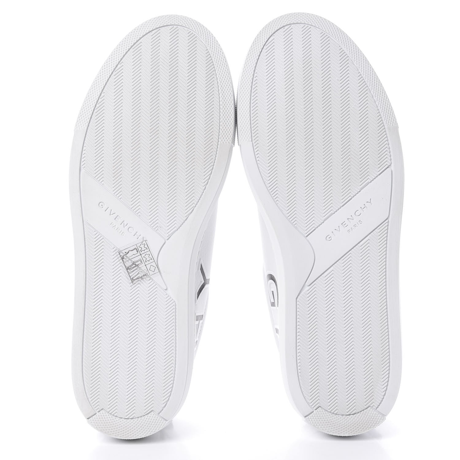 Givenchy Calfskin Reverse Logo Womens Urban Street Sneakers 37 White 5 of 8