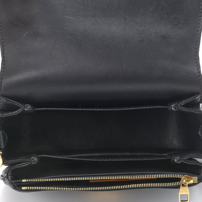 Louis Vuitton Grained Calfskin Vivienne NM Black 4 of 9