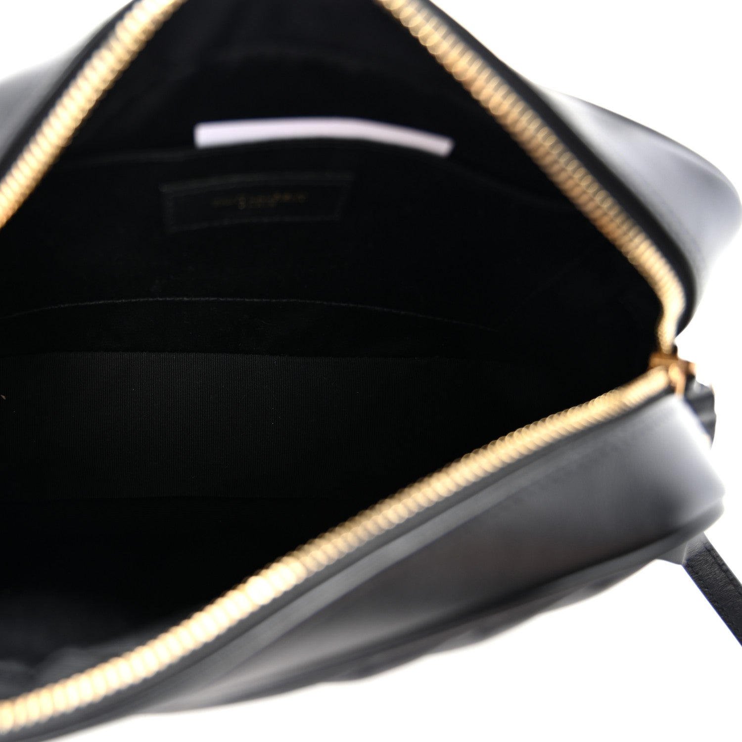 Saint Laurent Calfskin Matelasse Monogram Lou Camera Bag Black 5 of 10