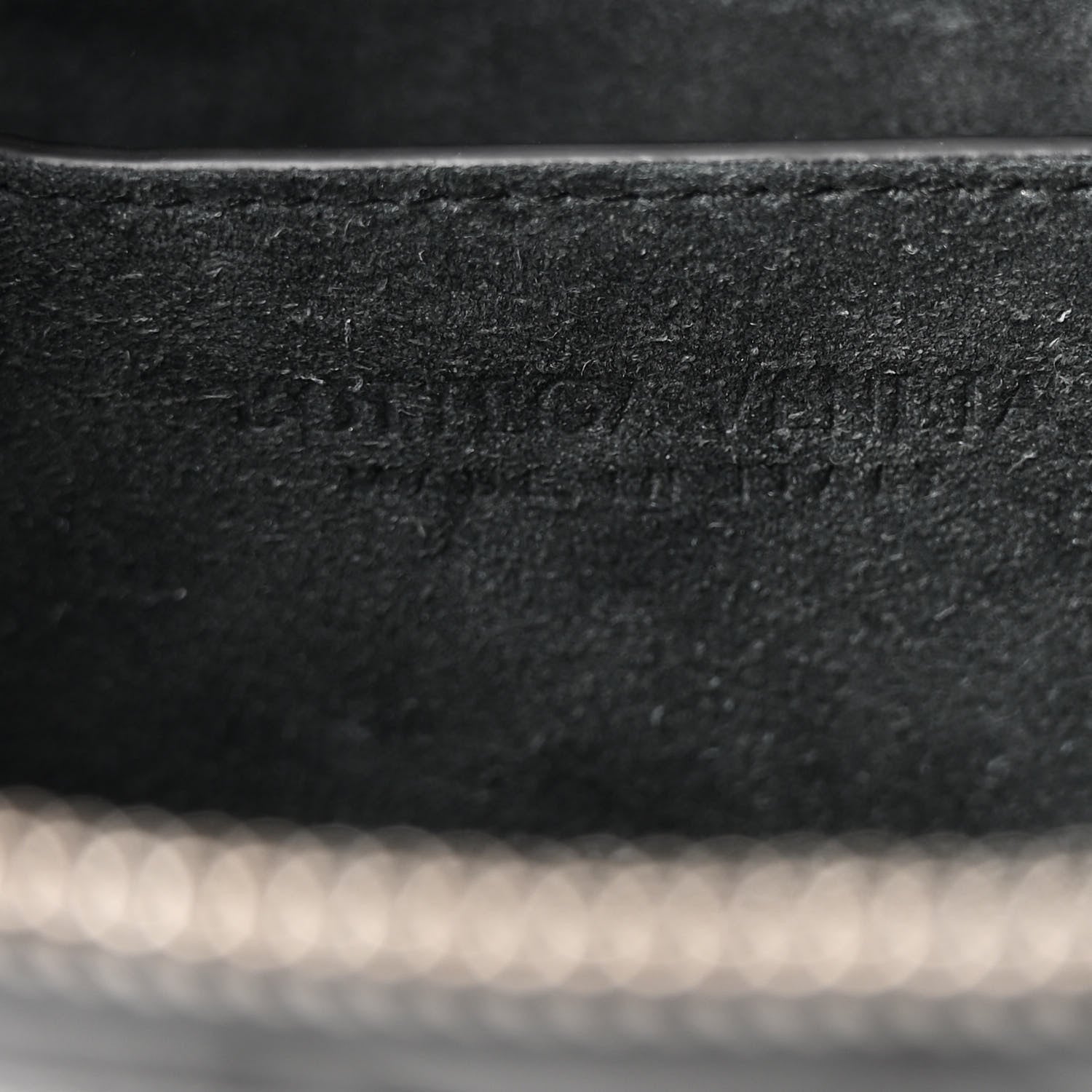 Bottega Veneta Calfskin Intrecciato Small Virgule Black 6 of 11