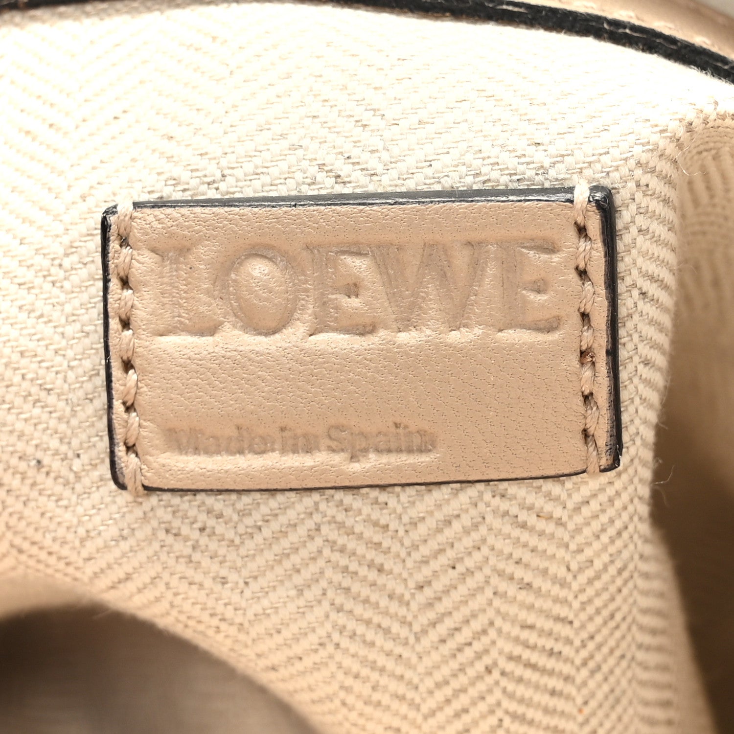 Loewe Calfskin Small Flamenco Knot Bag Ivory 6 of 8