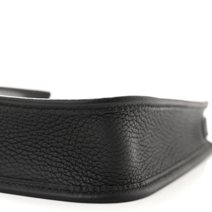 Hermes Taurillon Clemence Evelyne TPM Black 10 of 11