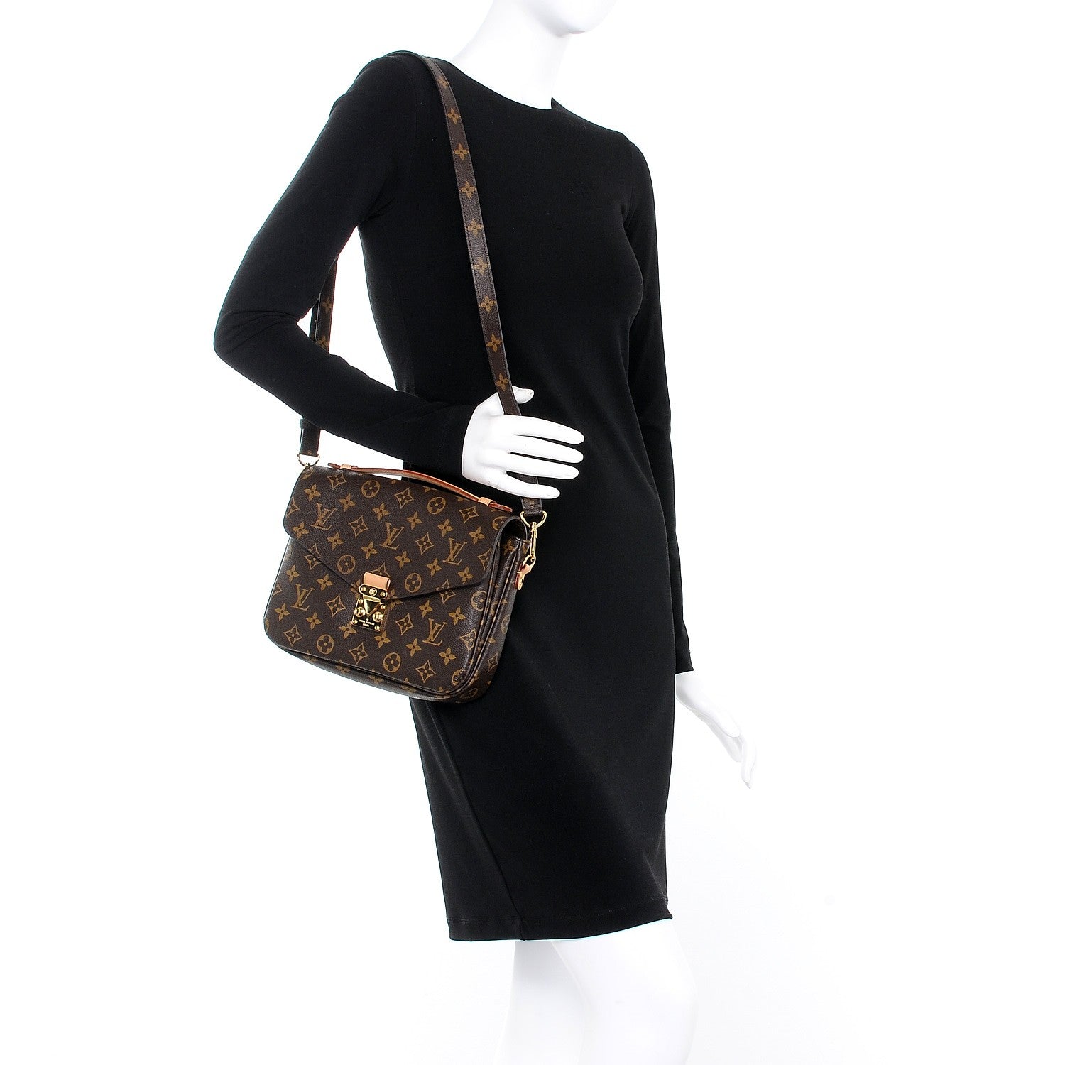 Louis Vuitton Monogram Pochette Metis 2 of 7