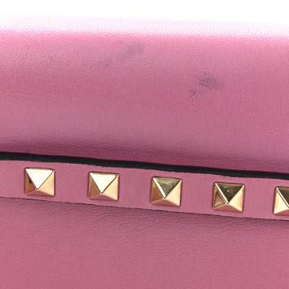 Valentino Garavani Nappa Rockstud Wristlet Clutch Ninphea 16 of 18
