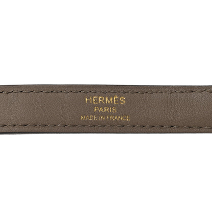 Hermes Swift 16mm Mini Dog Carres Bag Strap Gris Asphalte 3 of 7