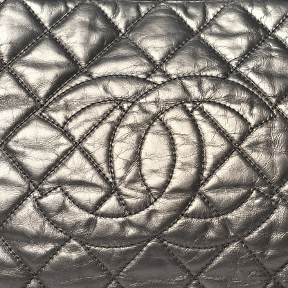 Chanel Metallic Calfskin Small Chain Me Tote Silver 8 of 10