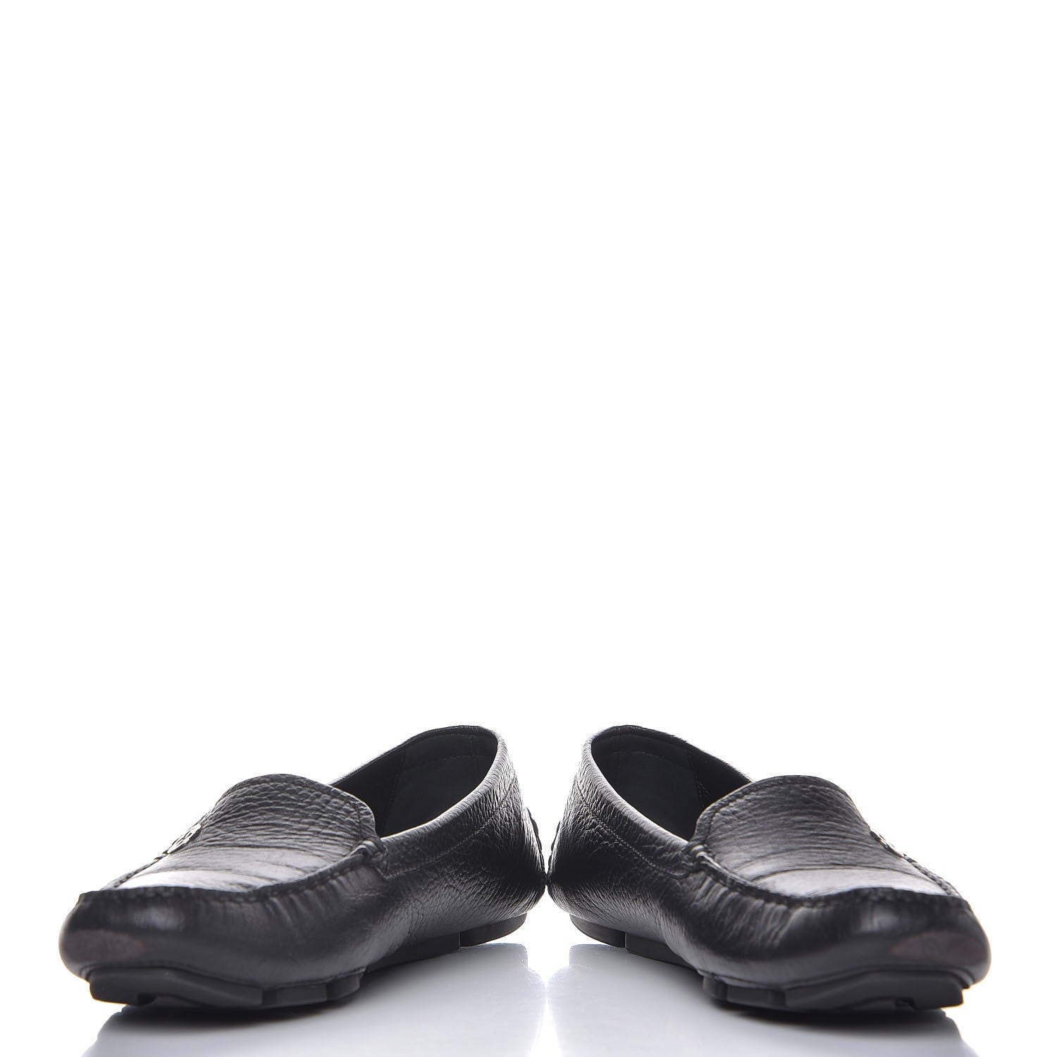 Gucci Cellarius Soft Interlocking G Driver Loafers 38.5 Black 5 of 13