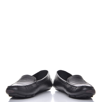 Gucci Cellarius Soft Interlocking G Driver Loafers 38.5 Black 5 of 13