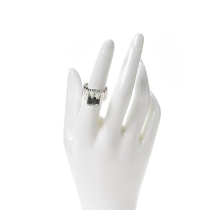 John Hardy Sterling Silver Prasiolite Ring 55 7.25 2 of 5