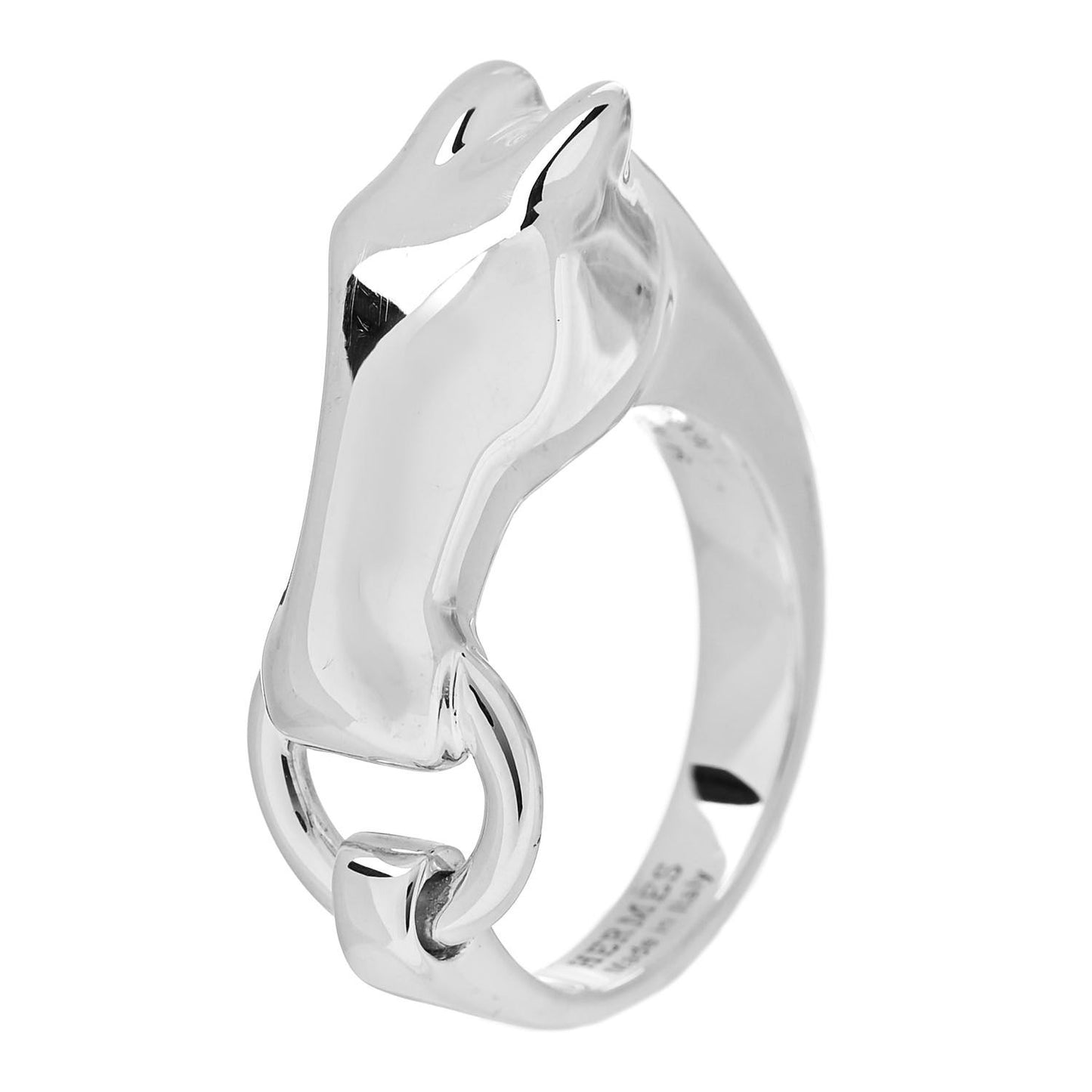 Sterling Silver PM Galop Ring 54 7