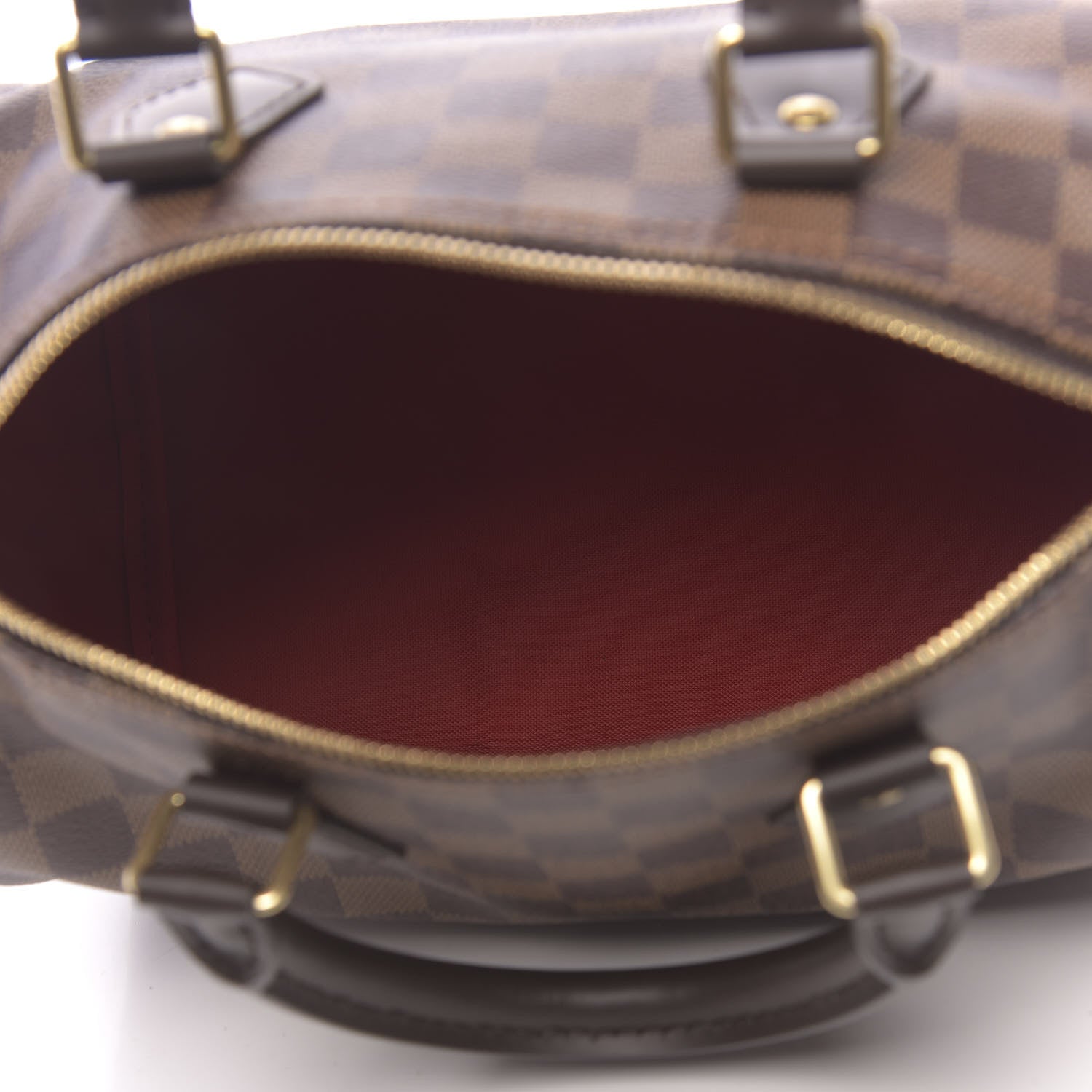 Louis Vuitton Damier Ebene Speedy Bandouliere 25 6 of 11