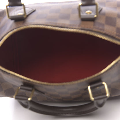 Louis Vuitton Damier Ebene Speedy Bandouliere 25 6 of 11