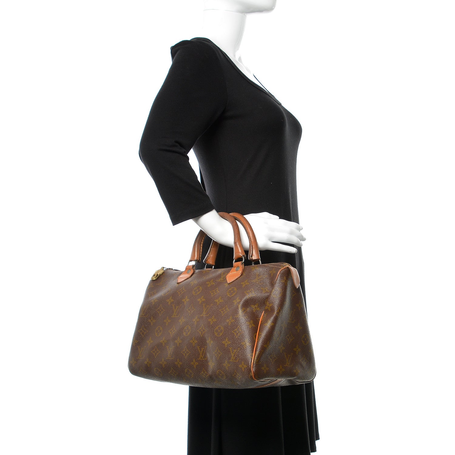 Louis Vuitton Monogram French Company Speedy 30 3 of 31