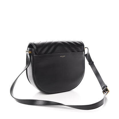 Saint Laurent Calfskin Quilted Y Joan Satchel Black 3 of 10