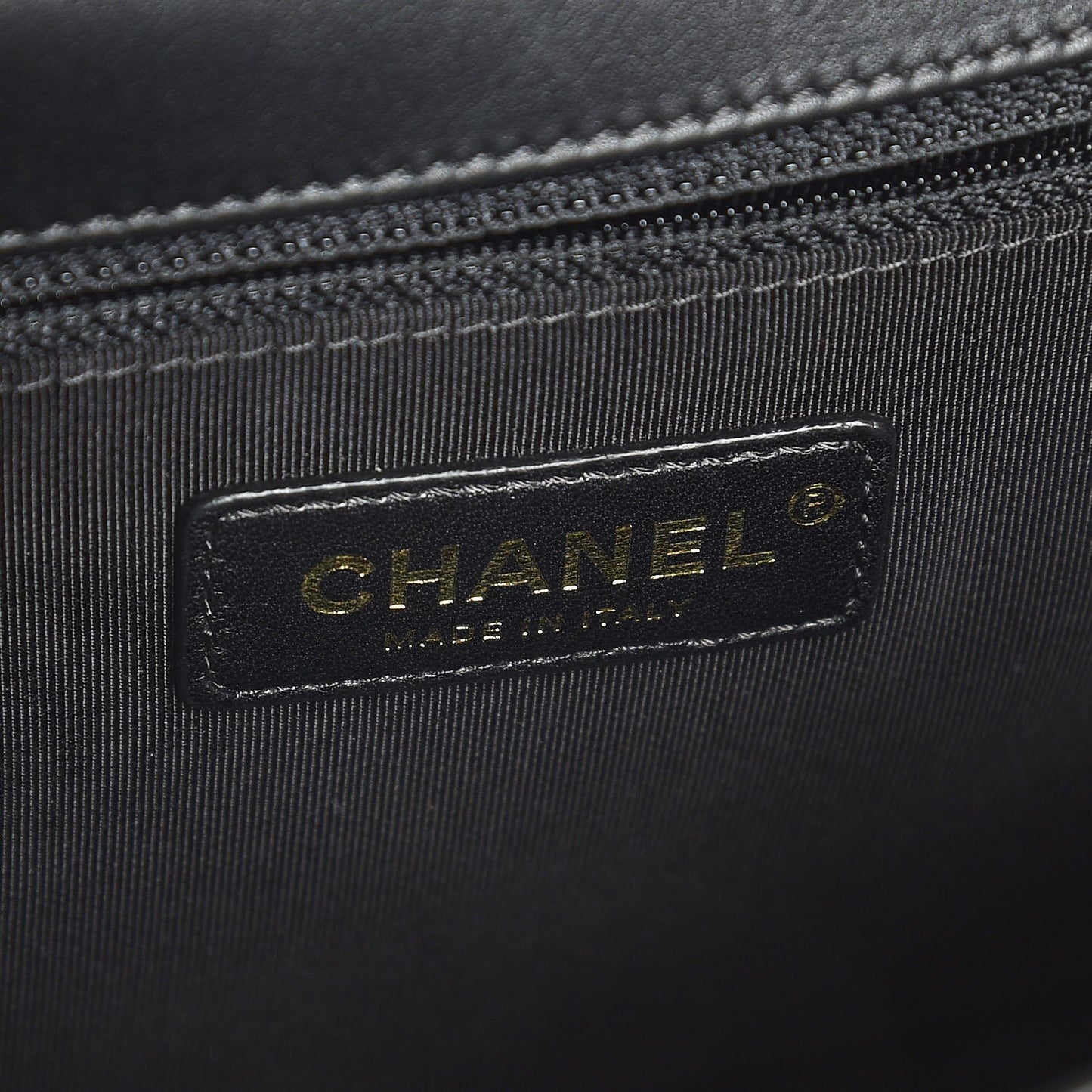 Lambskin Quilted New Medium Boy Flap Black