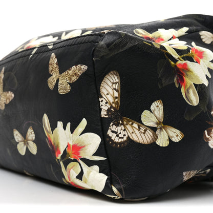 Givenchy Lambskin Magnolia Print Medium Pandora Black 10 of 10