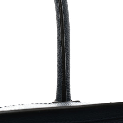 Celine Drummed Calfskin Mini Luggage Slate 11 of 14