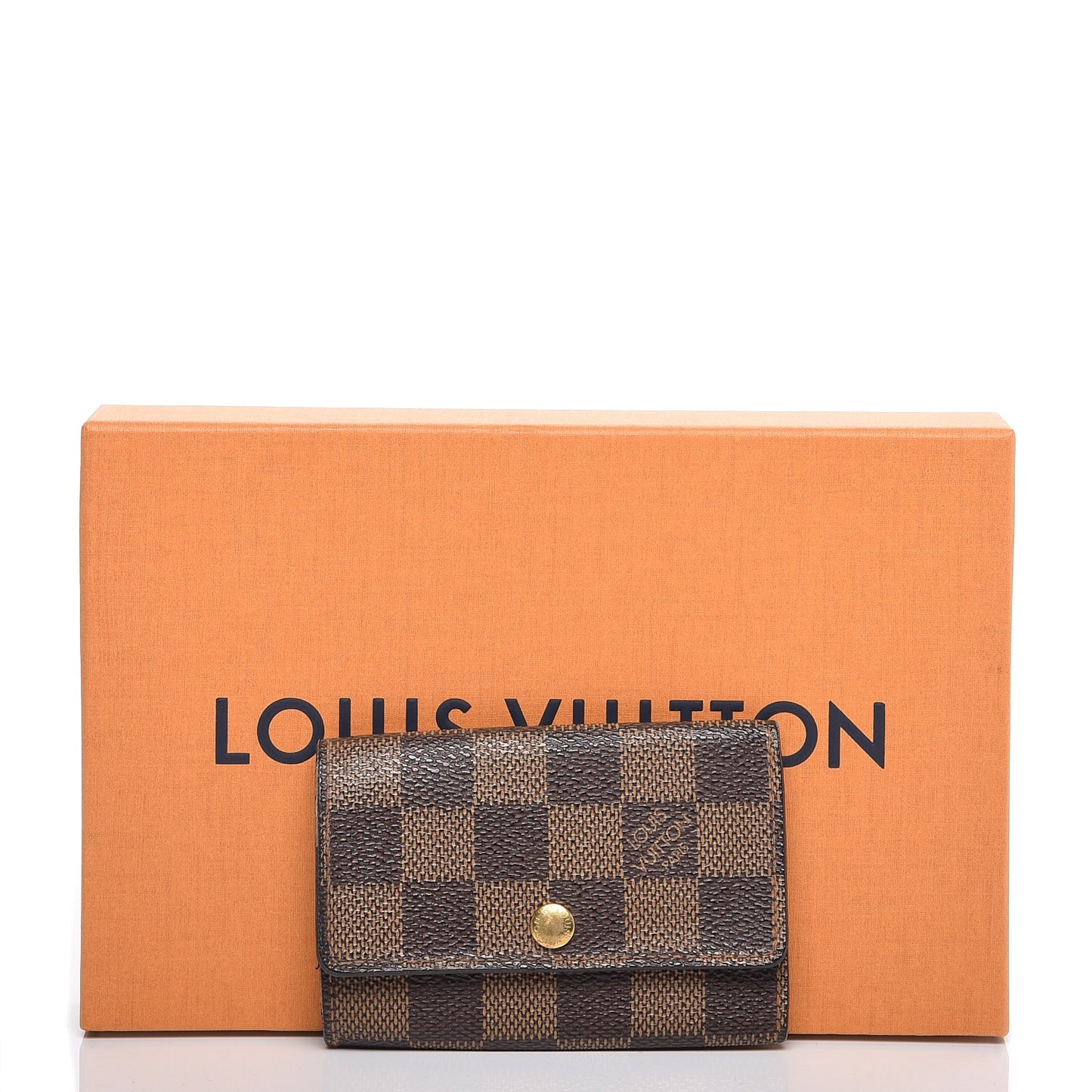 Damier Ebene Multicles 6 Key Holder