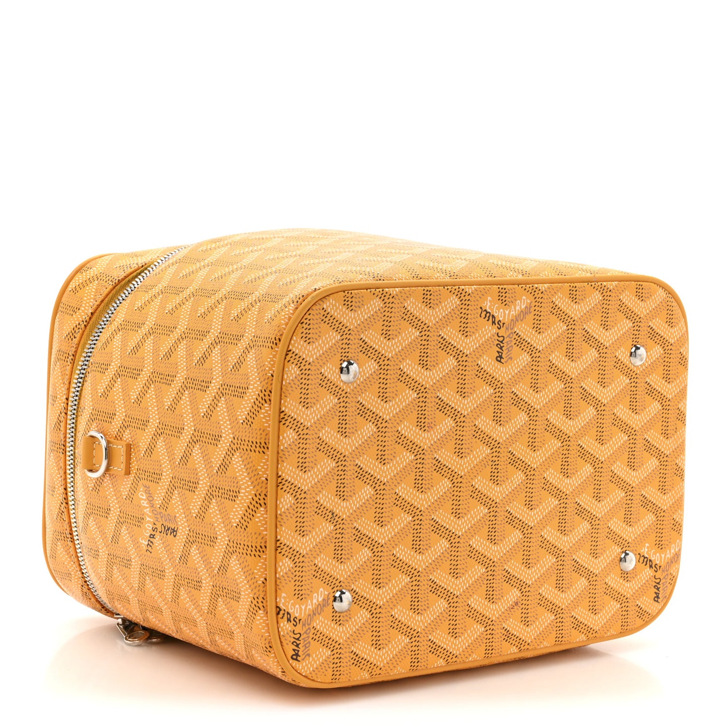 Goyardine Muse Vanity Case Yellow
