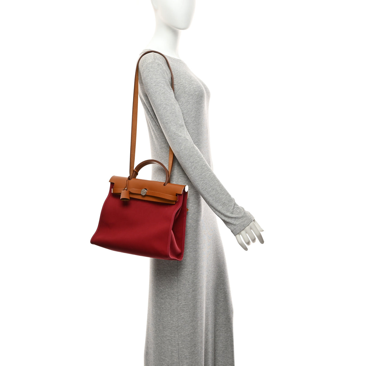 Vache Hunter Toile Herbag Zip 31 PM Rubis