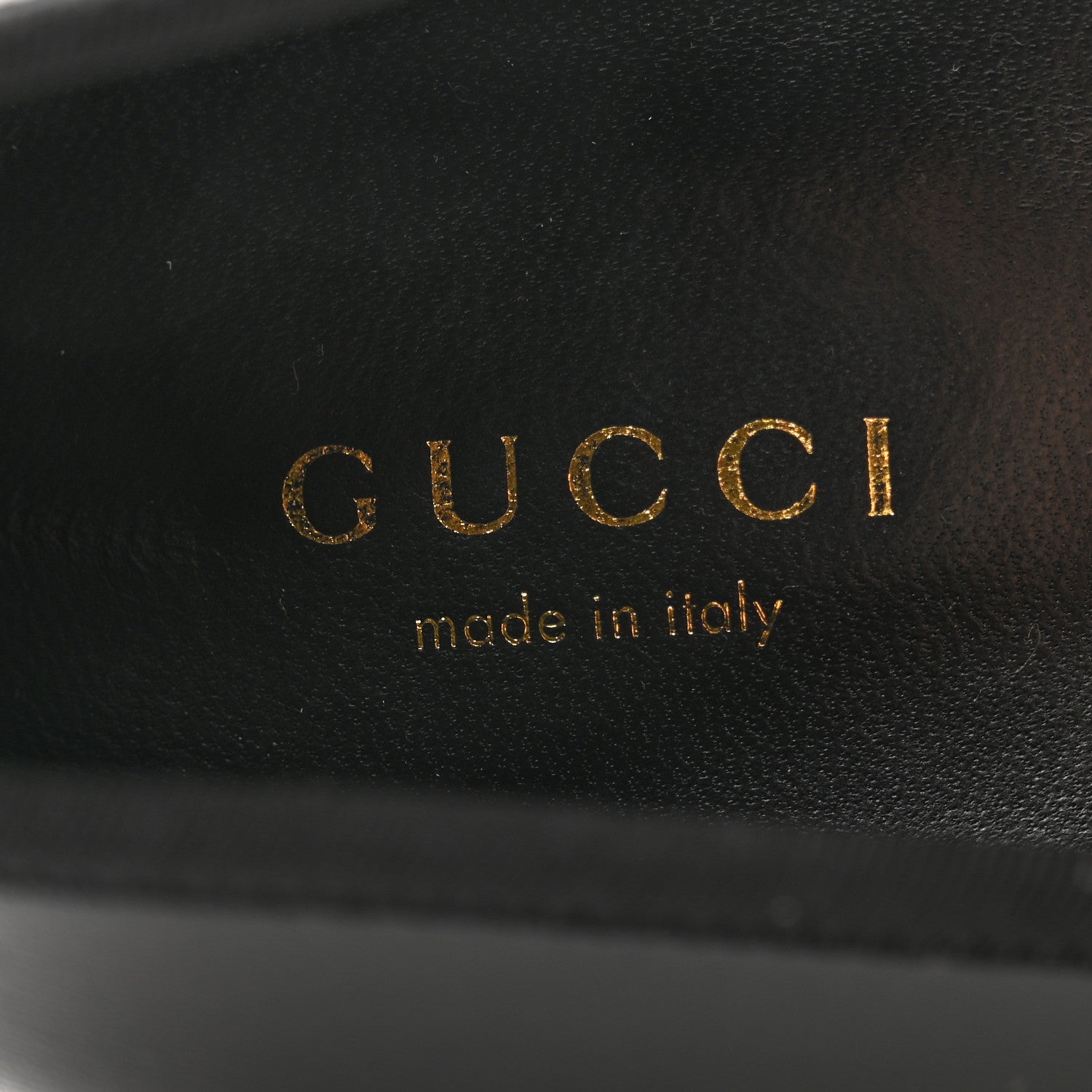 Gucci Malaga Kid Jarret Ballet Flats 37.5 Black 6 of 11