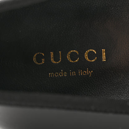 Gucci Malaga Kid Jarret Ballet Flats 37.5 Black 6 of 11