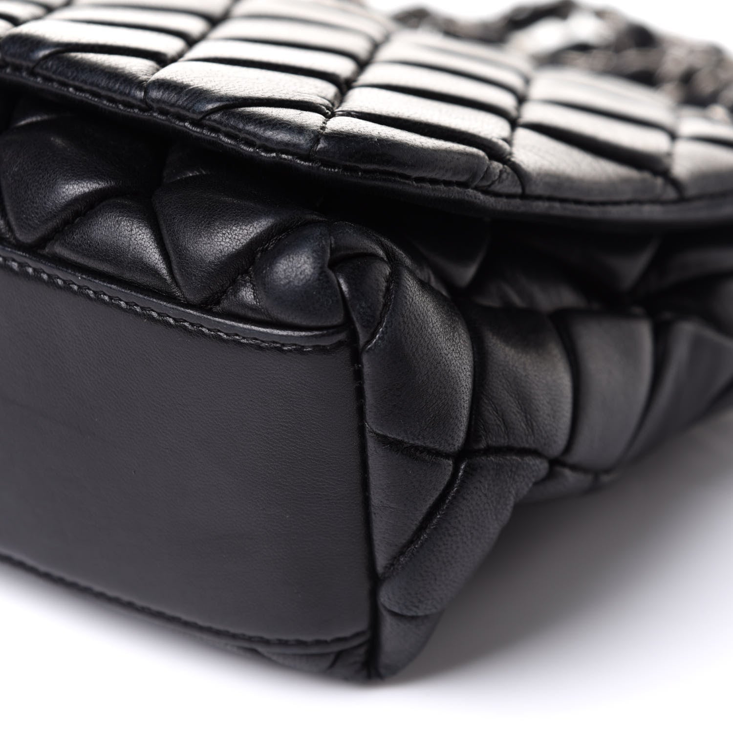 Chanel Lambskin Large New Bubble Flap Black 9 of 9