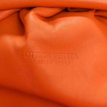Bottega Veneta Smooth Butter Calf The Pouch Oversized Clutch Burnt Orange 6 of 13