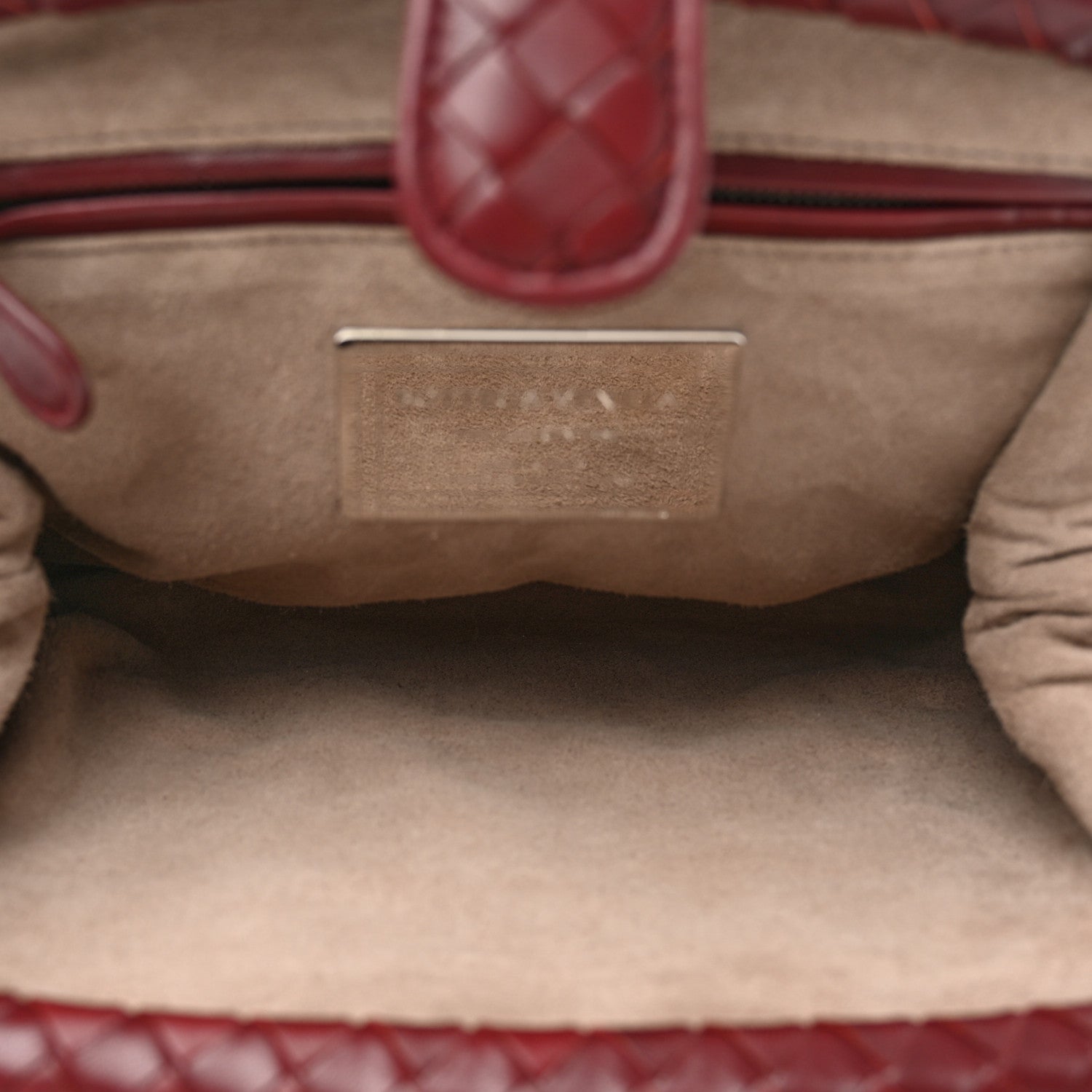 Bottega Veneta Nappa Intrecciato The Lauren 1980 Clutch Gigolo Red 6 of 8