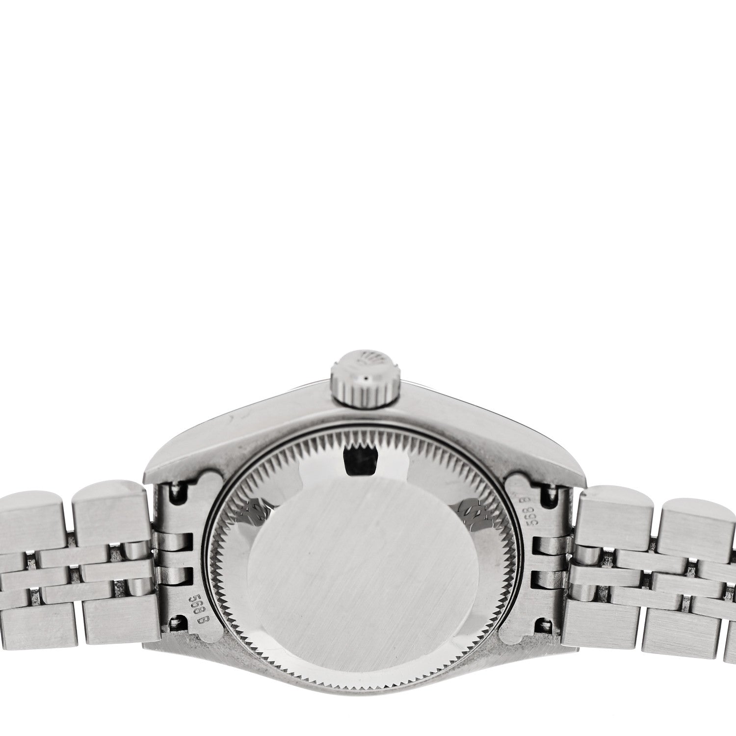 Rolex Stainless Steel 18K White Gold Diamond 26mm Oyster Perpetual Datejust Watch White 79174 4 of 4