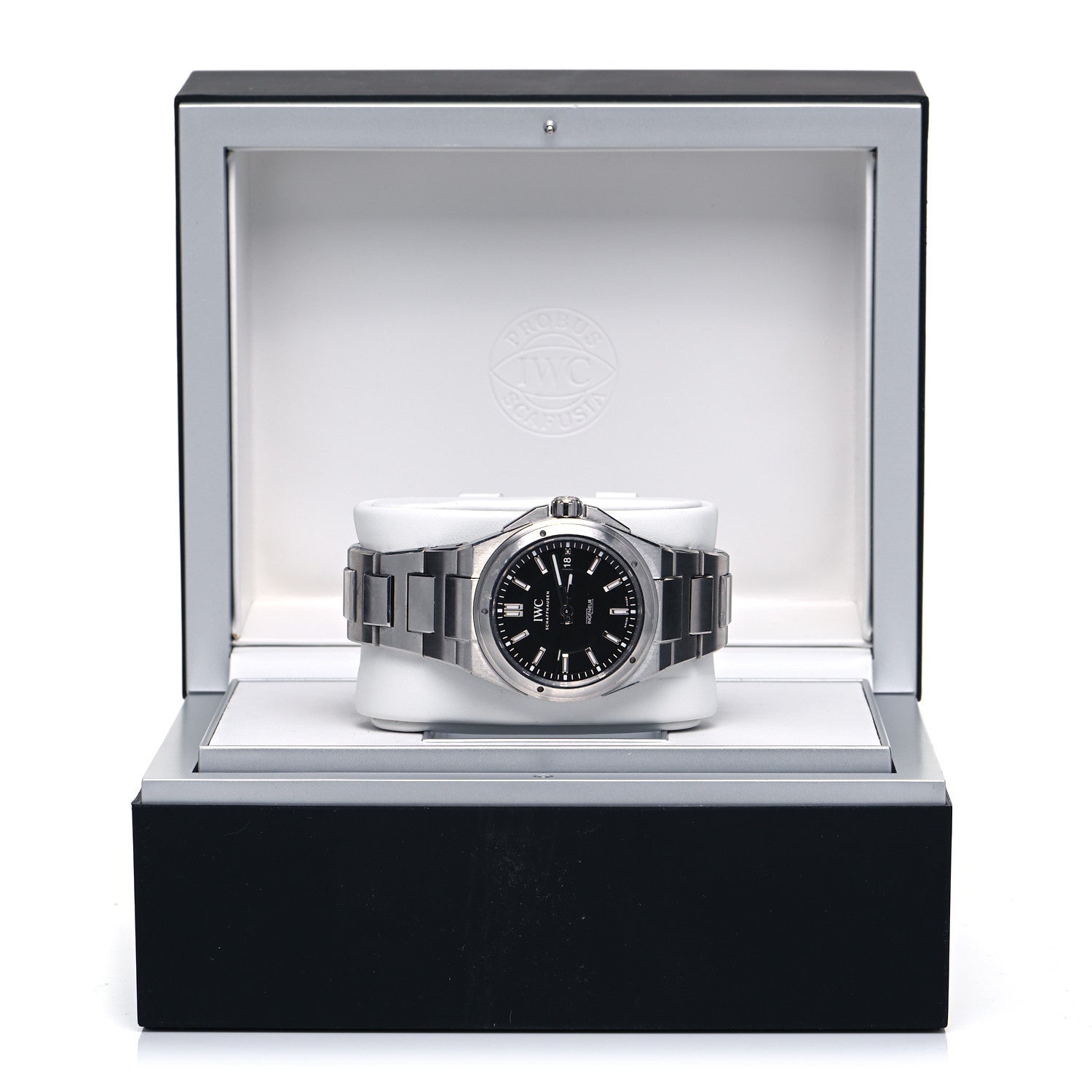 IWC Stainless Steel 40mm Ingenieur Automatic Watch Black IW323902 5 of 5