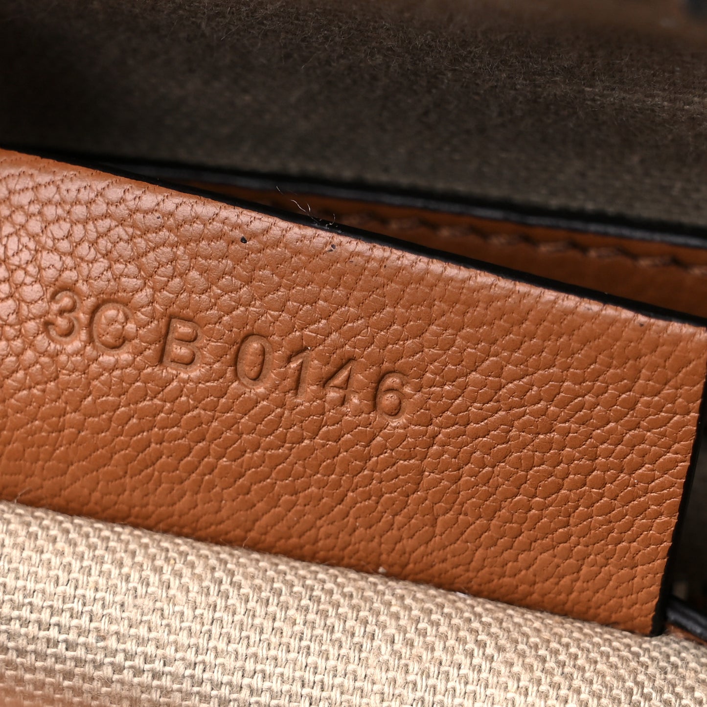 Sugar Goatskin Mini Antigona Caramel