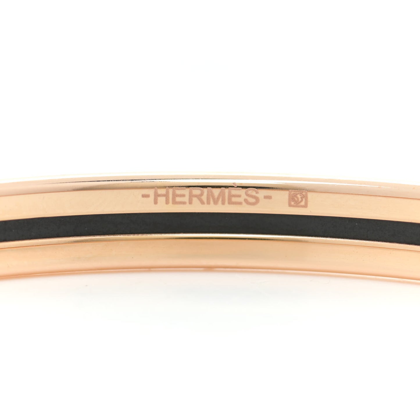 Enamel Printed Extra Narrow Bracelet 70 Pannacotta