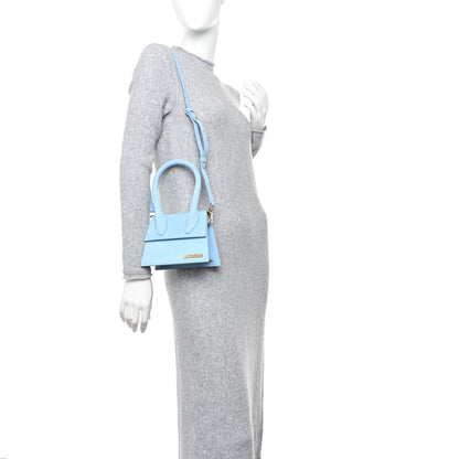 Jacquemus Nubuck Le Chiquito Moyen Light Blue 2 of 14